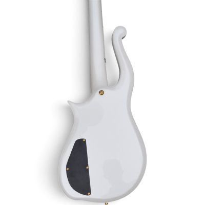 Custom Ember Prince Cloud Pearl White Electric Guitar Stop Tailpiece - Image 2