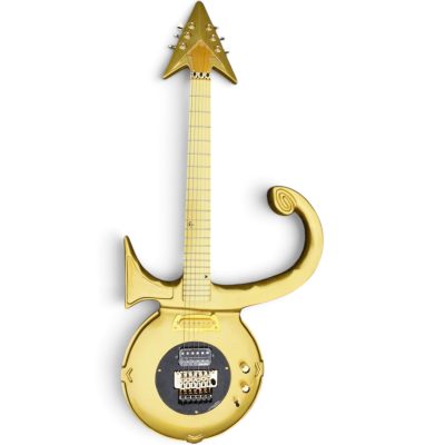 Custom Ember Prince Love Gold Finish Electric Guitar Floyd Rose Tremolo