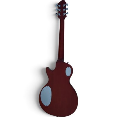 Custom Abyss Ronnie Wood CS24PF Mosaic White Mother Of Pearl And Green Abalone Guitar - Image 6