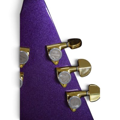 Custom Ember Prince Love Purple Finish Electric Guitar Floyd Rose Tremolo - Image 8