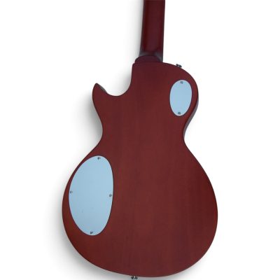 Custom Abyss Ronnie Wood CS24PF Mosaic White Mother Of Pearl And Green Abalone Guitar - Image 5