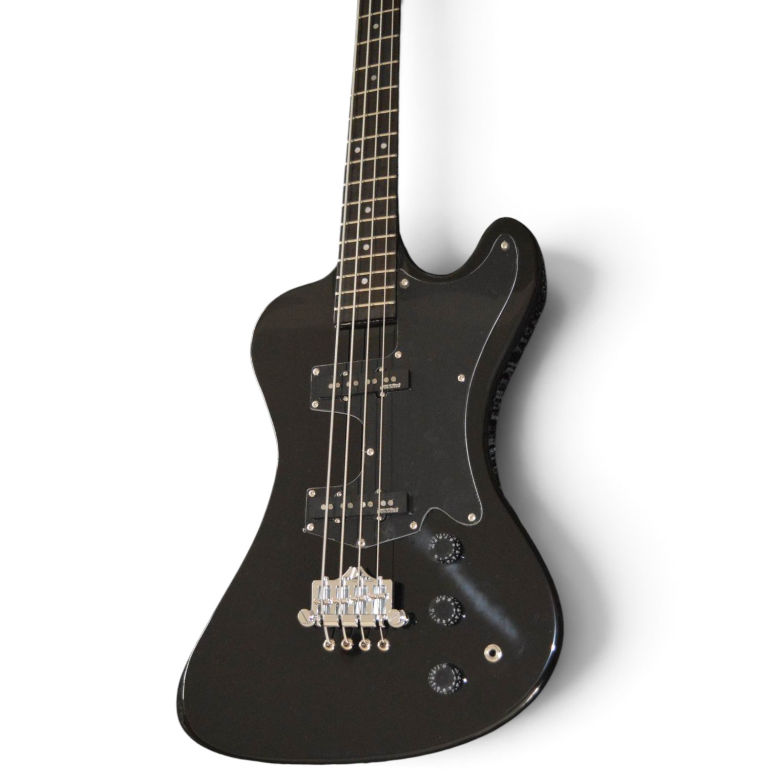 Custom Crown Black Krist Novoselic Thunderbird 4 String Bass