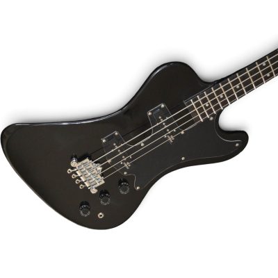 Custom Crown Black Krist Novoselic Thunderbird 4 String Bass - Image 6