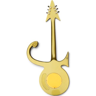 Custom Ember Prince Love Gold Finish Electric Guitar Floyd Rose Tremolo - Image 11