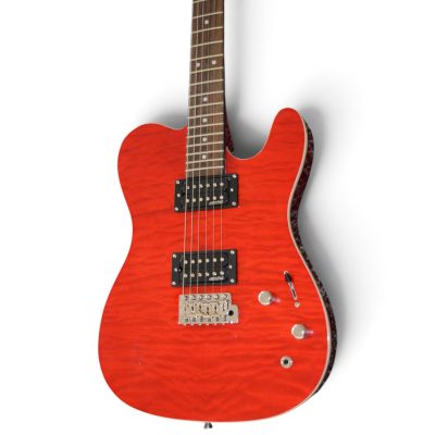 Custom Regent Jim Adkins Red Flamed Maple Top Electric Guitar
