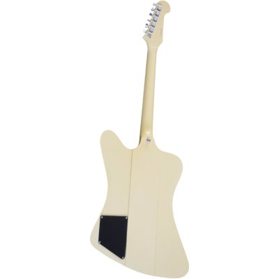 Custom Crown Firebird Cream Finish Electric Guitar Mini Humbucker - Image 4