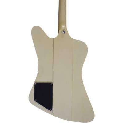 Custom Crown Firebird Cream Finish Electric Guitar Mini Humbucker - Image 3