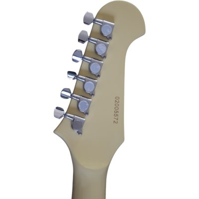 Custom Crown Firebird Cream Finish Electric Guitar Mini Humbucker - Image 2