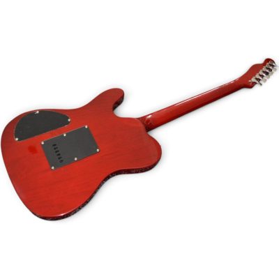 Custom Regent Jim Adkins Red Flamed Maple Top Electric Guitar - Image 3