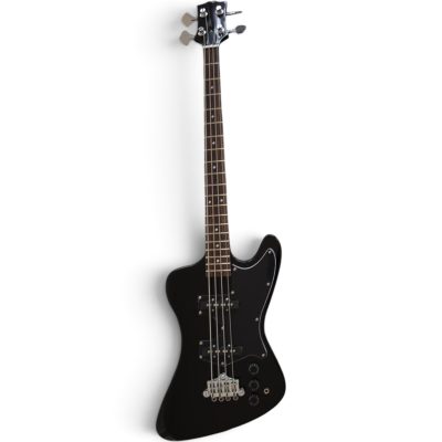 Custom Crown Krist Novoselic Jet Black Finish Thunderbird 4 String Bass - Image 8