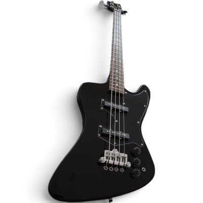 Custom Crown Krist Novoselic Jet Black Finish Thunderbird 4 String Bass - Image 5