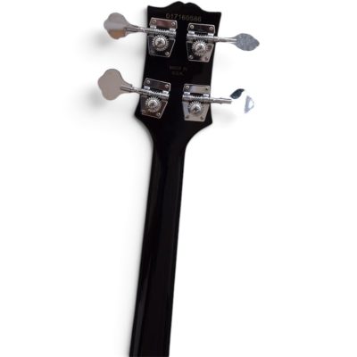 Custom Crown Krist Novoselic Jet Black Finish Thunderbird 4 String Bass - Image 2
