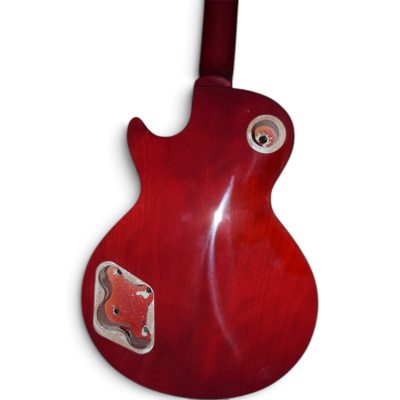 Custom Crown DIY Unfinished Wine Red Flamed Maple Top Pete Townshend Finish Guitar - Image 10