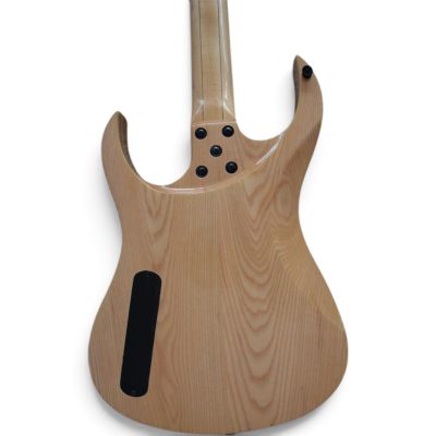 Custom Titan Merrow KM6 Stealth Grey Electric Guitar - Image 3
