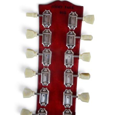 Custom Crown Left Handed SG Don Felder Red Double Neck 12 6 String EDS1275 Guitar - Image 4