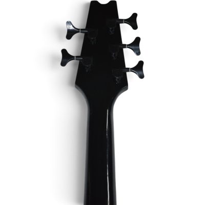 Custom Vanta Transparent Green Quilted Quantum Graphite Phil Modul 5 String Bass - Image 8