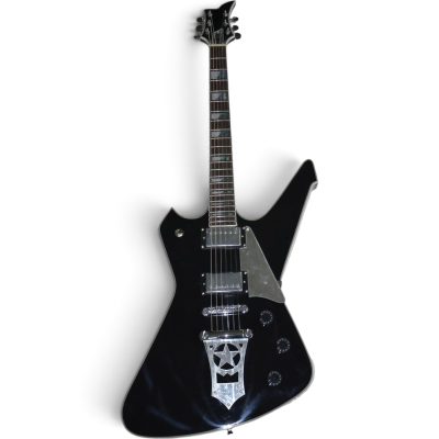 Custom Aurelius PS2000 Paul Stanley Black Finish Electric Guitar - Image 2