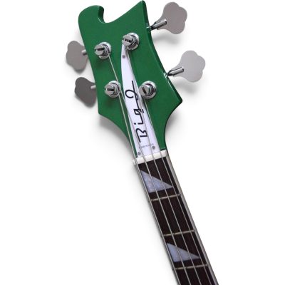 Custom Nova 4003 Metallic Green 4 String Bass - Image 8
