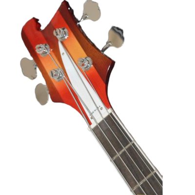 Custom Nova 4005V Fireglo 4 String Bass 22 Frets Semi Hollow - Image 8