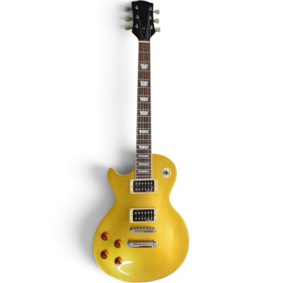 Custom Crown Left Handed Standard Goldtop Slash Finish Electric Guitar - Image 3