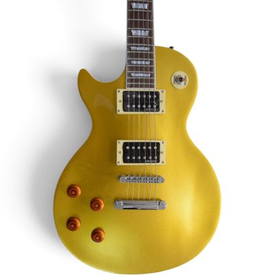 Custom Crown Left Handed Standard Goldtop Slash Finish Electric Guitar