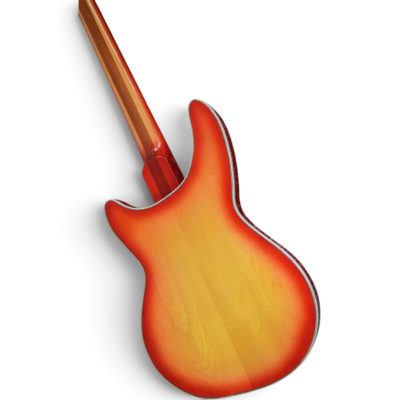 Custom Nova 4005V Fireglo 4 String Bass 22 Frets Semi Hollow - Image 7