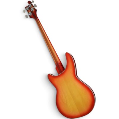 Custom Nova 4005V Fireglo 4 String Bass 22 Frets Semi Hollow - Image 9