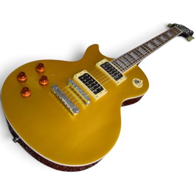 Custom Crown Left Handed Standard Goldtop Slash Finish Electric Guitar - Image 6