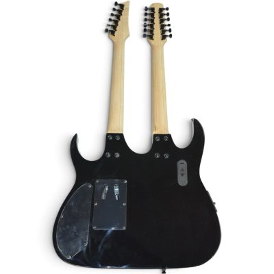 Custom Axis Steve Double Neck Tobacco Burst Jem 6 and 12 String Acoustic Guitar Tree Of Life Inlay - Image 7