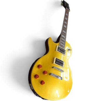 Custom Crown Left Handed Standard Goldtop Slash Finish Electric Guitar - Image 7