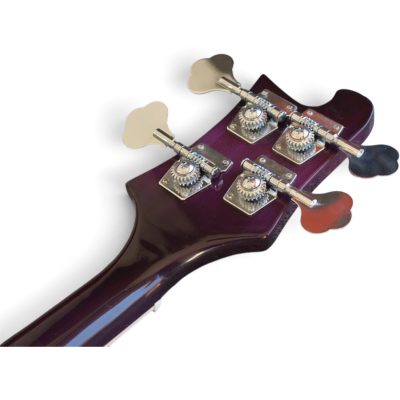 Custom Nova 4003 Purpleglo Violet Chrome Hardware 4 String Bass - Image 7