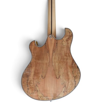 Custom Vesper Region G2 Natural Spalted Electric Guitar Ebony Tailpiece - Image 10