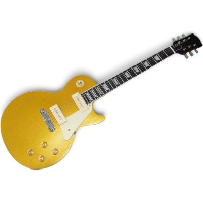 Custom Crown Goldtop P90 Pickups Metallic Joe Bonamassa Electric Guitar - Image 3
