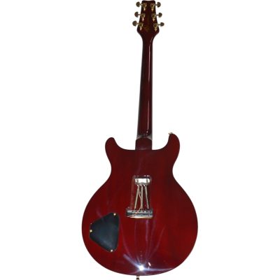 Custom Monarch Santana Red Flamed Maple Top Guitar - Image 5