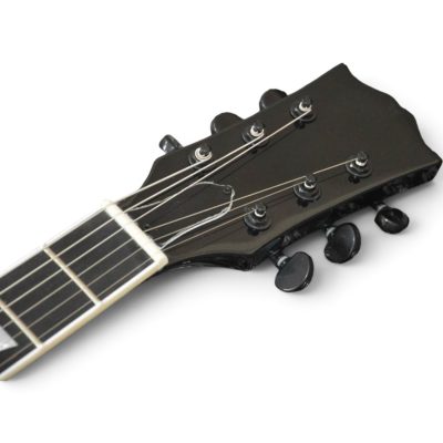 Custom Crown SG Phantom Black GT Bredahl 6 String Guitar - Image 6
