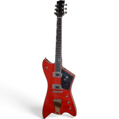 Custom Sovereign Jupiter Thunderbird Billy Bo Firebird Classic Red Electric Guitar - Image 3