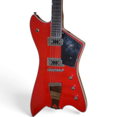 Custom Sovereign Jupiter Thunderbird Billy Bo Firebird Classic Red Electric Guitar