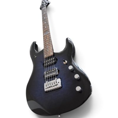 Custom Aether John Petrucci Onyx Blue Burst JPXI Finish Electric Guitar - Image 6