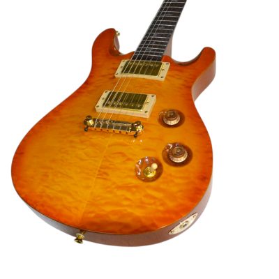 Custom Monarch Santana Sunburst Quilted Maple Top Guitar - Image 5