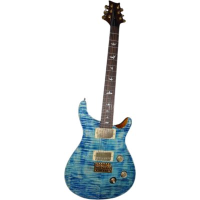 Custom Monarch Santana Whale Blue Flamed Maple Electric Guitar - Image 8