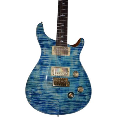 Custom Monarch Santana Whale Blue Flamed Maple Electric Guitar
