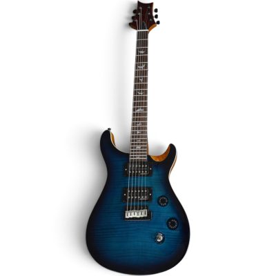 Custom Monarch Santana Gray Burst Flamed Maple Electric Guitar - Image 3