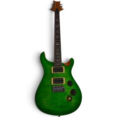 Custom Monarch Santana Green Flamed Maple Top Guitar - Image 3