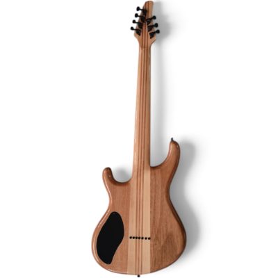 Custom Onyx Regius Blue Flamed Maple Top 7 String Guitar - Image 6
