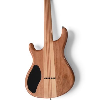 Custom Onyx Regius Blue Flamed Maple Top 7 String Guitar - Image 3
