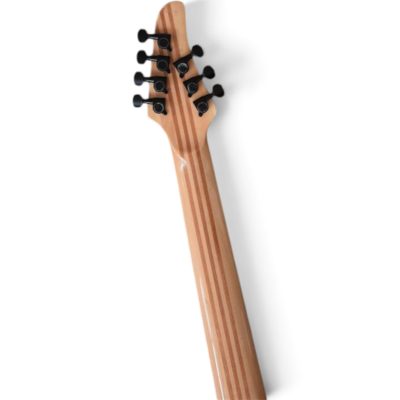 Custom Onyx Regius Blue Flamed Maple Top 7 String Guitar - Image 5