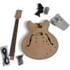Custom Crown DIY Unfinished Guitar Kit ES335 Florentine Cutaway