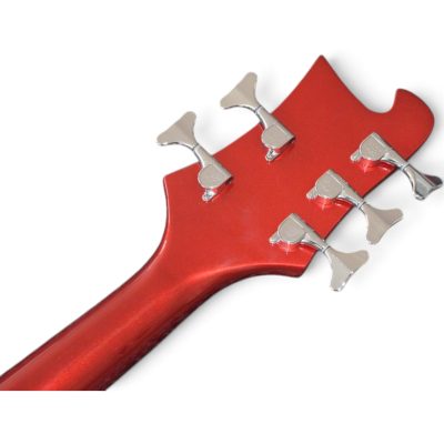 Custom Nova 4003S5 Burgundyglo 5 String Bass - Image 7