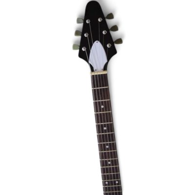 Custom Crown Jimi Hendrix Flying V Psychedelic Hand Painted Graphics Guitar - Image 7
