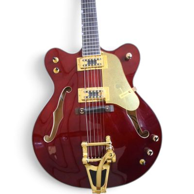 Custom Sovereign G6122T Hollowbody George Harrison Country Gentleman Burgundy Fhole Guitar
